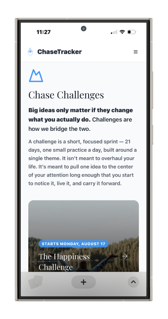 ChaseTracker Chase Challenges