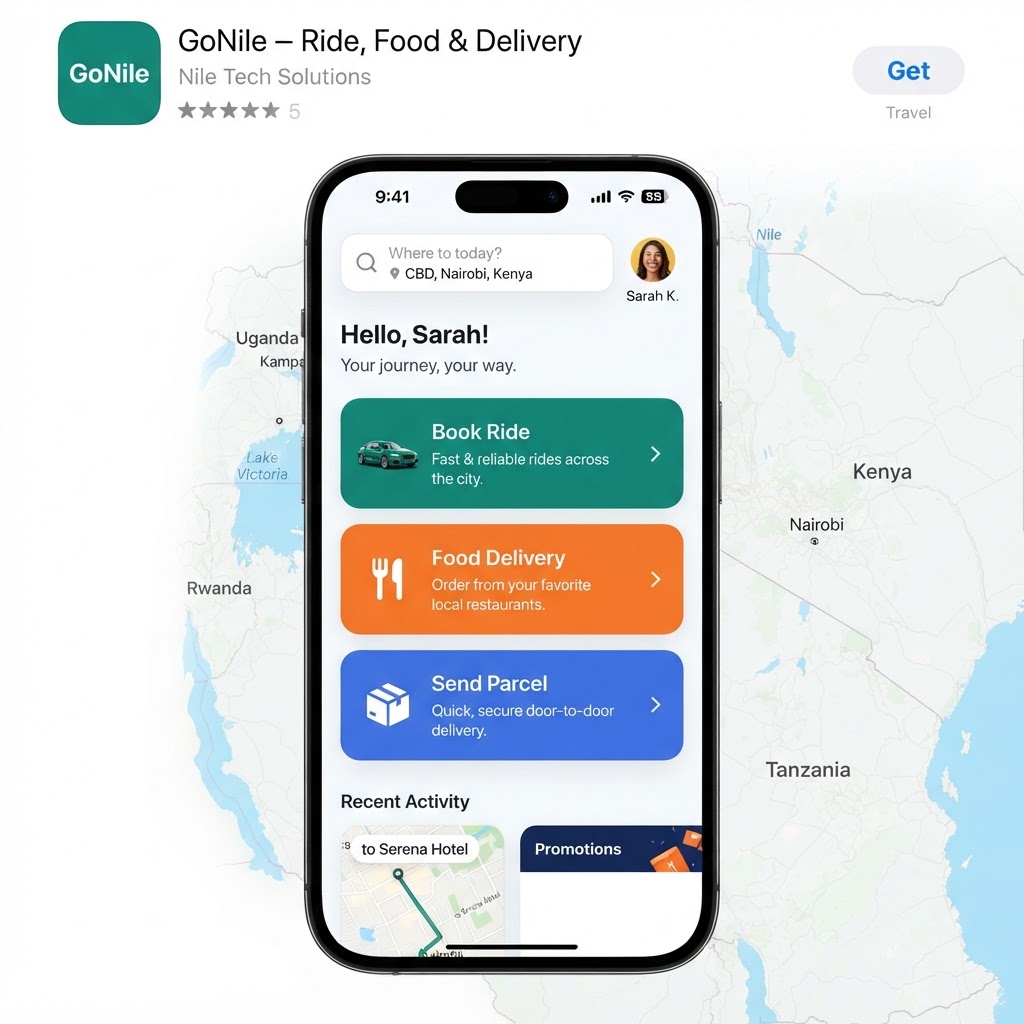 GoNile Home Dashboard
