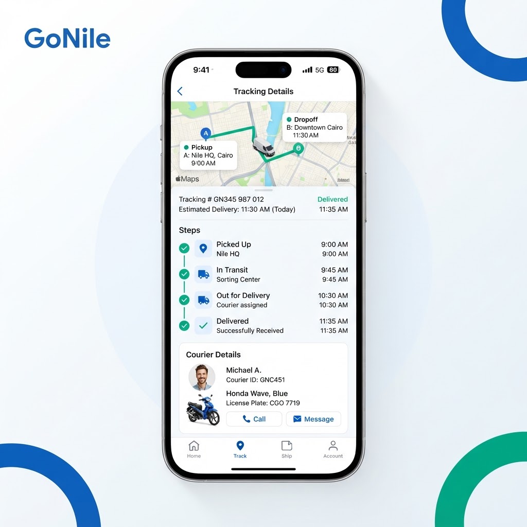 GoNile Parcel Delivery