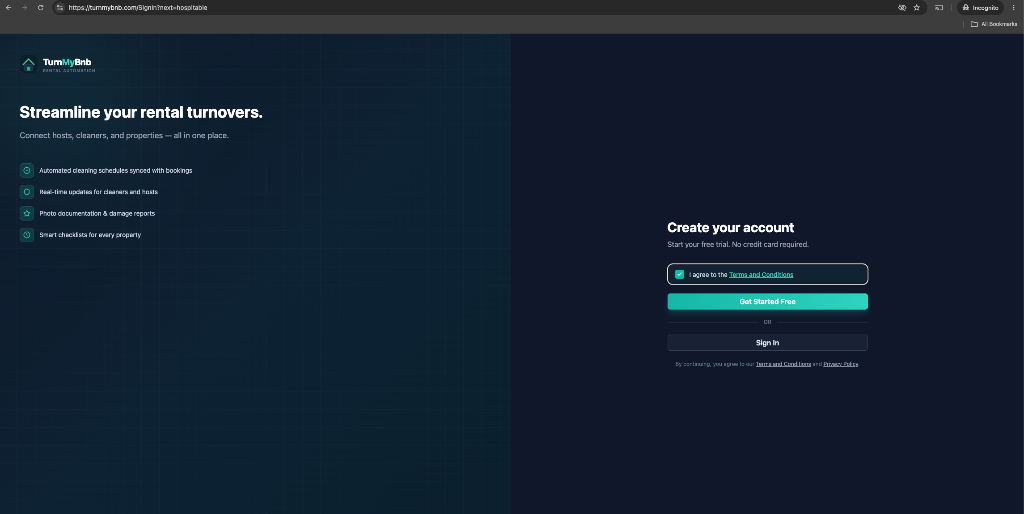 Step 2: Create your account