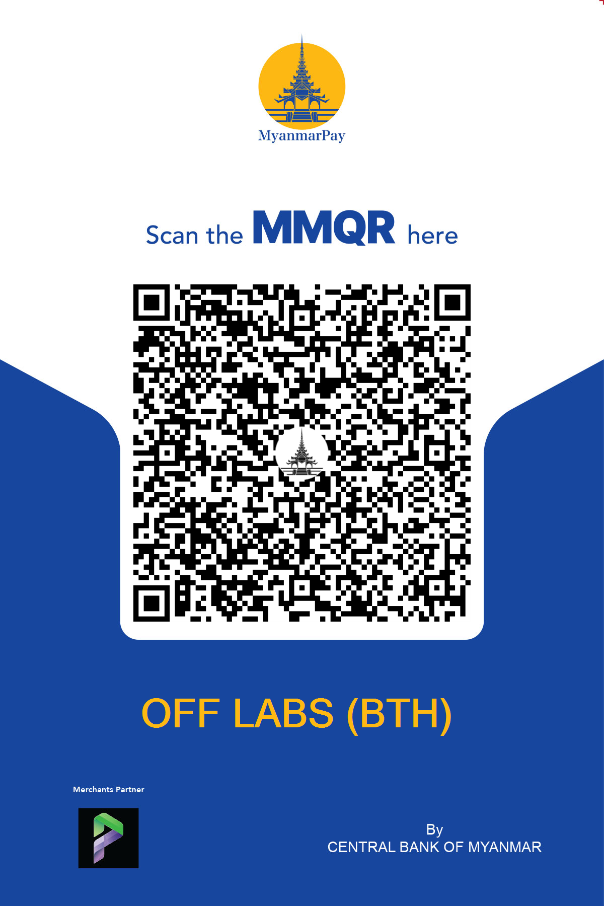 MyanmarPay MMQR - OFF LABS (BTH)