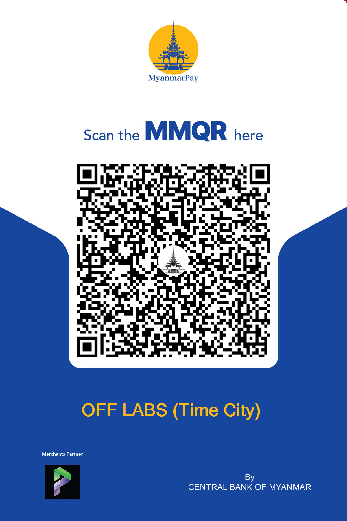 MyanmarPay MMQR - OFF LABS (Time City)