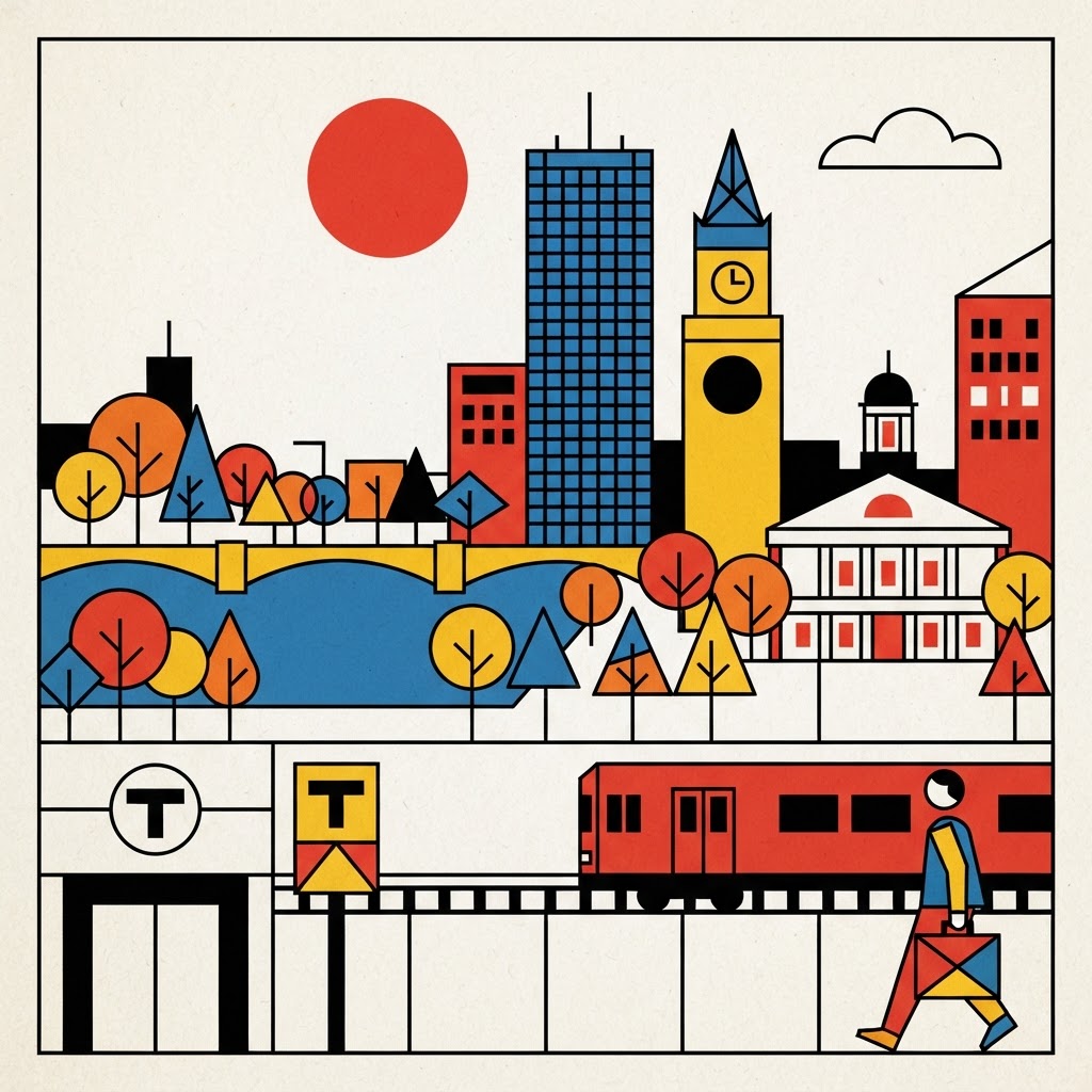 Boston in Autumn: