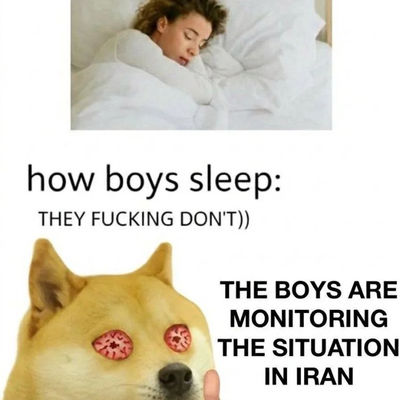 Boys Monitoring Iran Situation