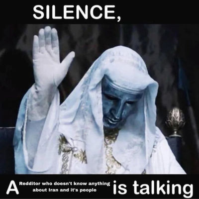 Silence - A Redditor Is Talking About Iran