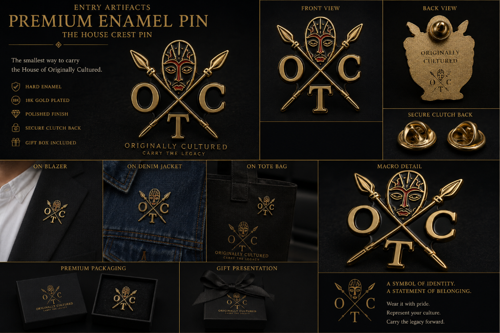 House Crest Pin — Carry the House