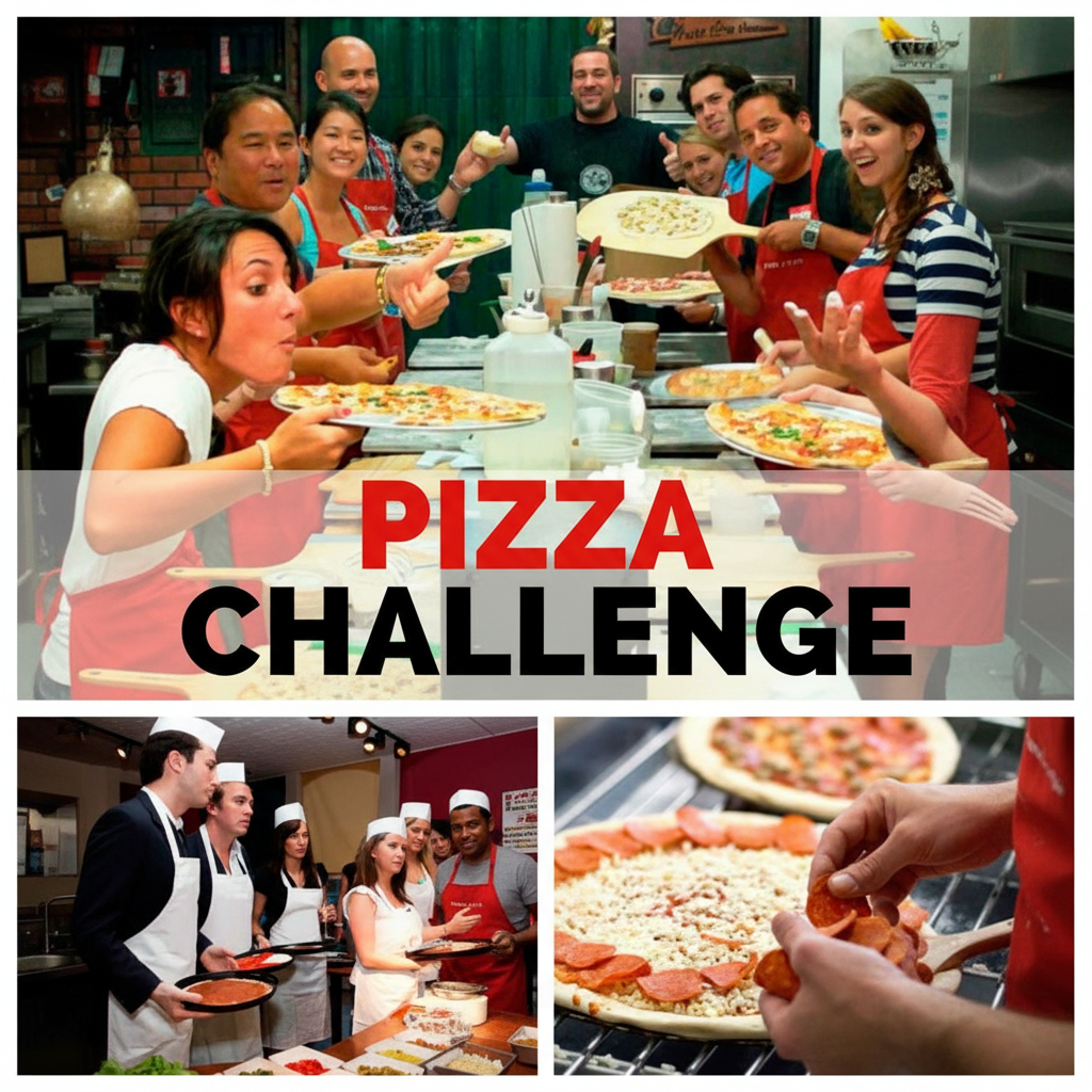 PIZZA CHALLENGE — actividad de team building organizada por Dreams & Adventures