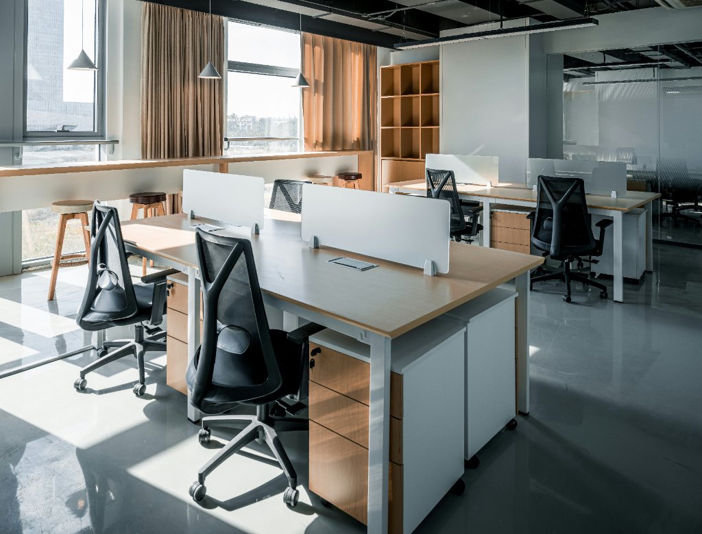 Modern London office workspace fully operational after an IT relocation and office move managed by LANIX