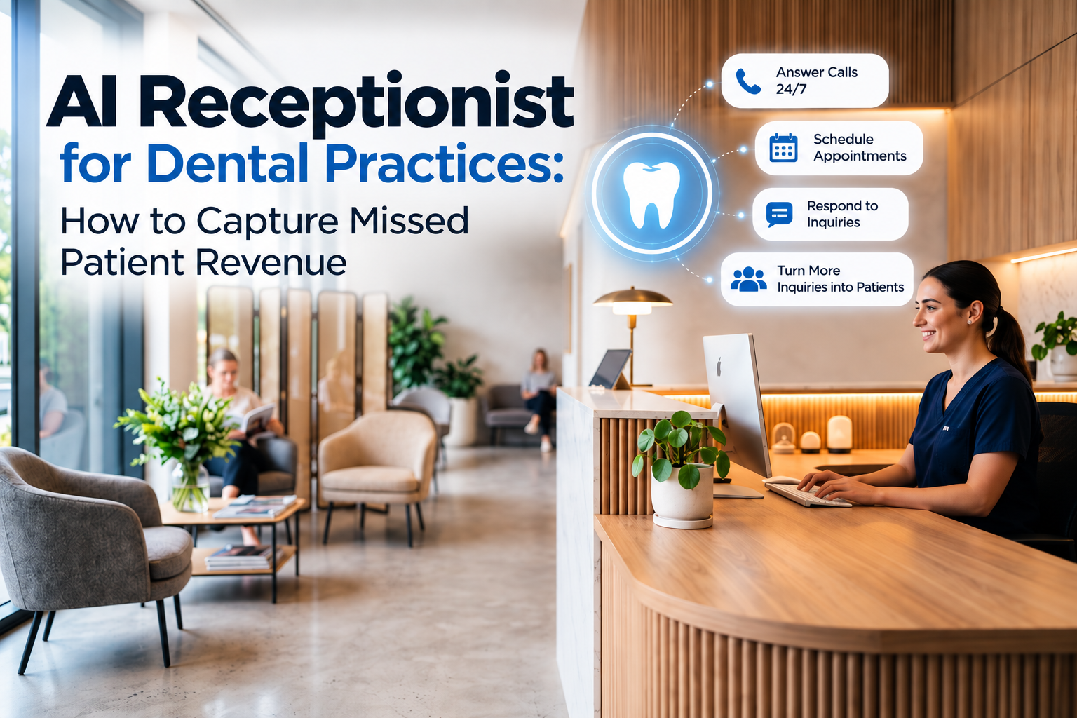 AI Voice Receptionist for Dental Practices: How to Capture Missed Patient Revenue