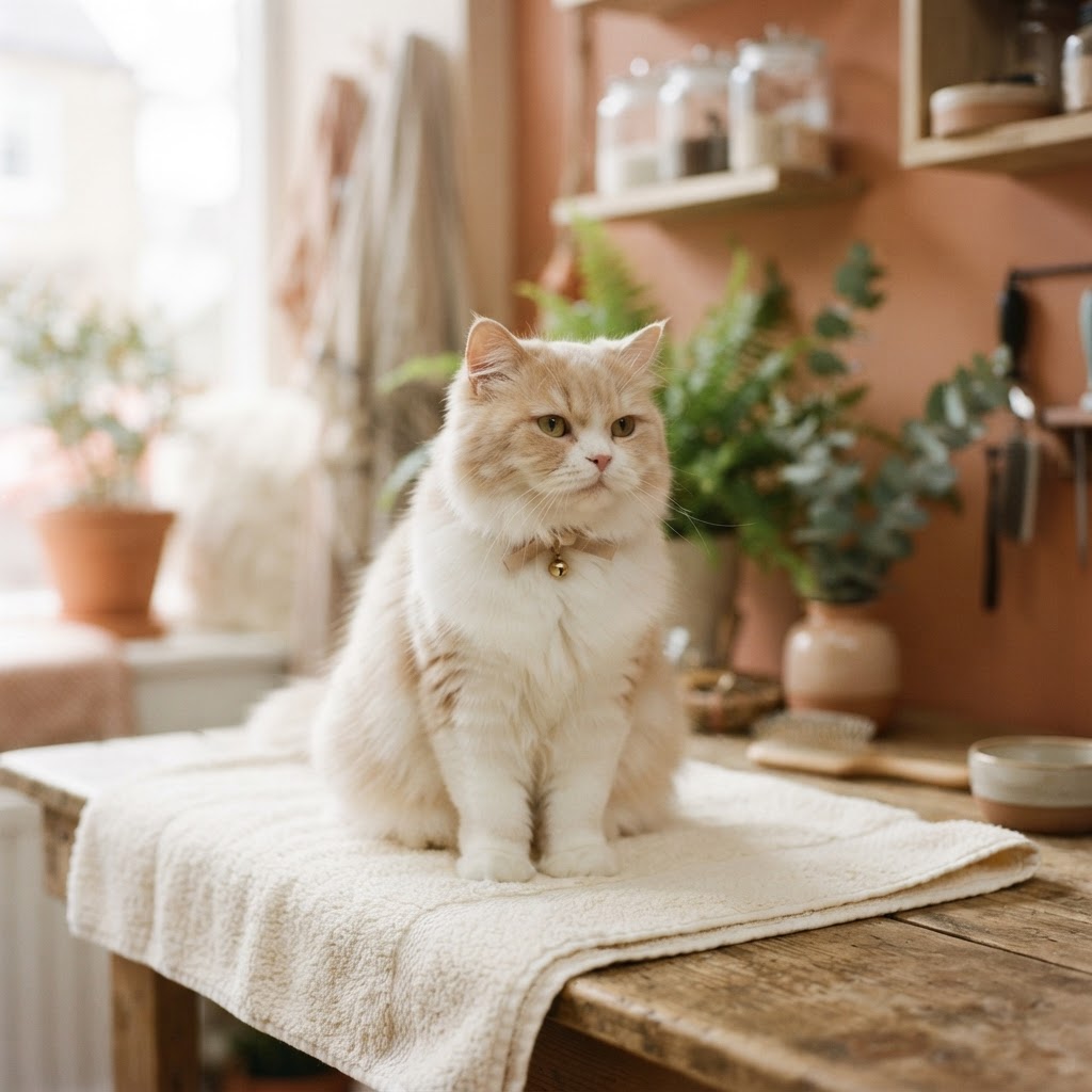 Cat grooming