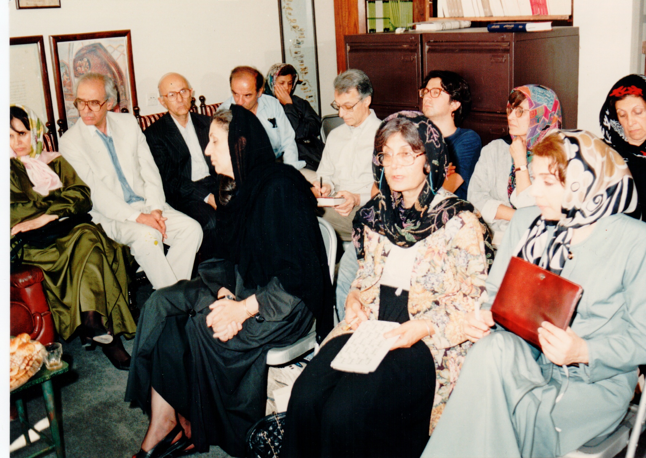 Book review and criticism sessions, organized by the late Eng. Sima Kouban