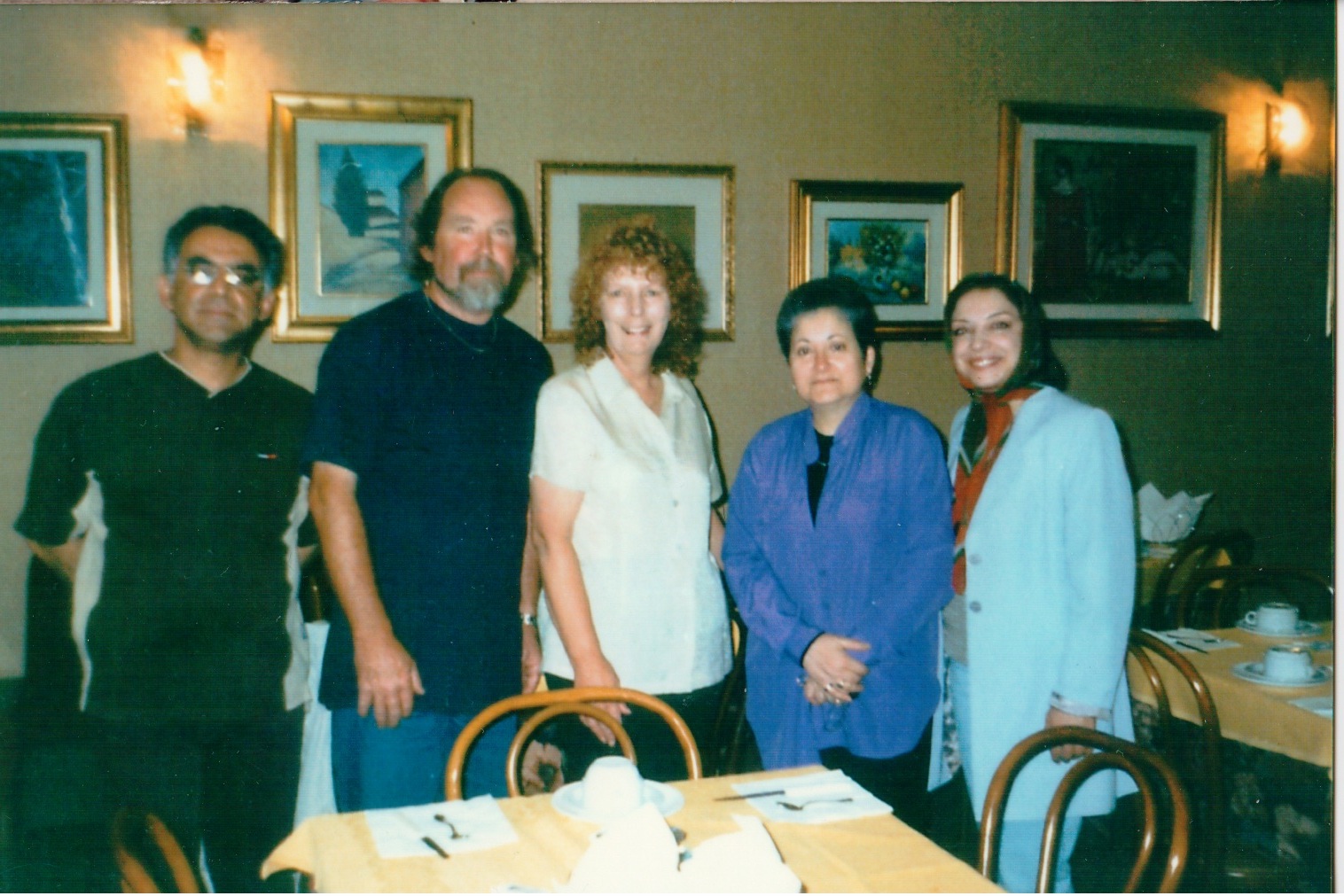 Together with the Australian author, at the invitation of Ms. Mahabalus