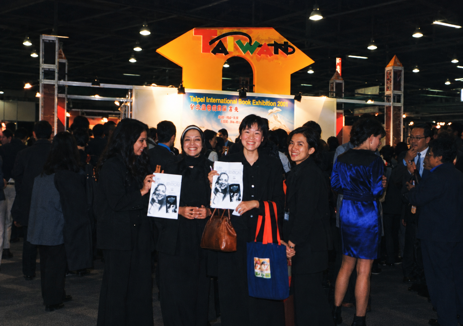 Among writers and illustrators from different countries at the Bologna Book Fair
