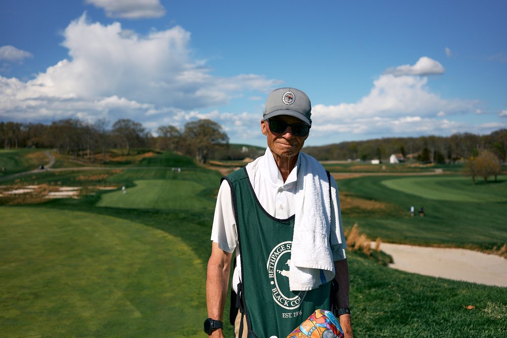 Caddy at Bethpage Black