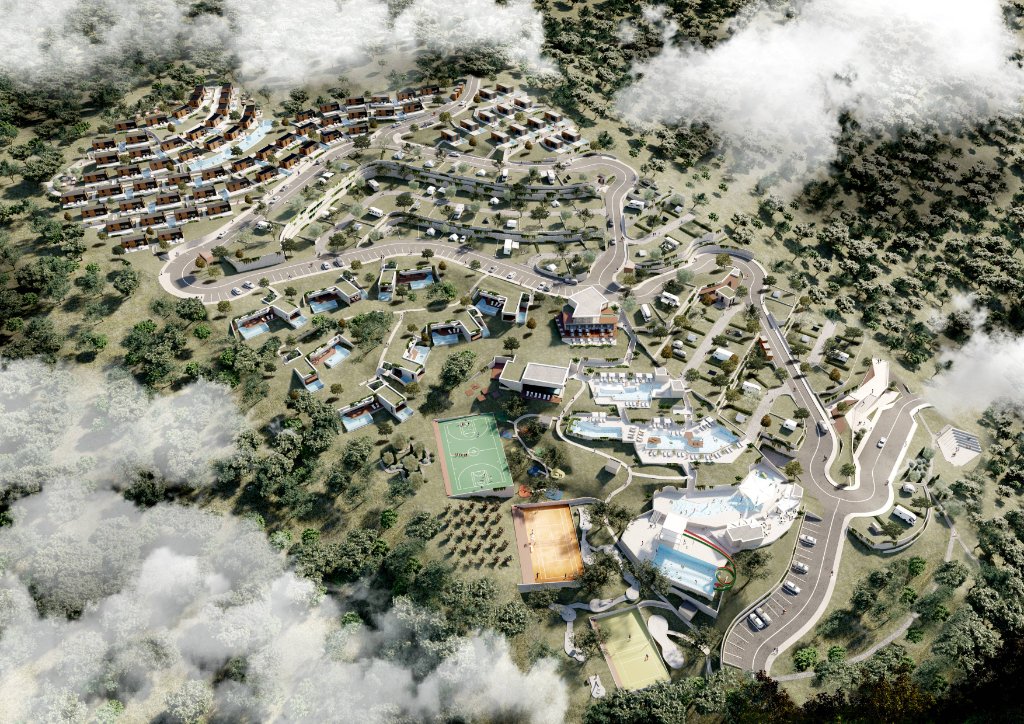 GlampVill Aerial View