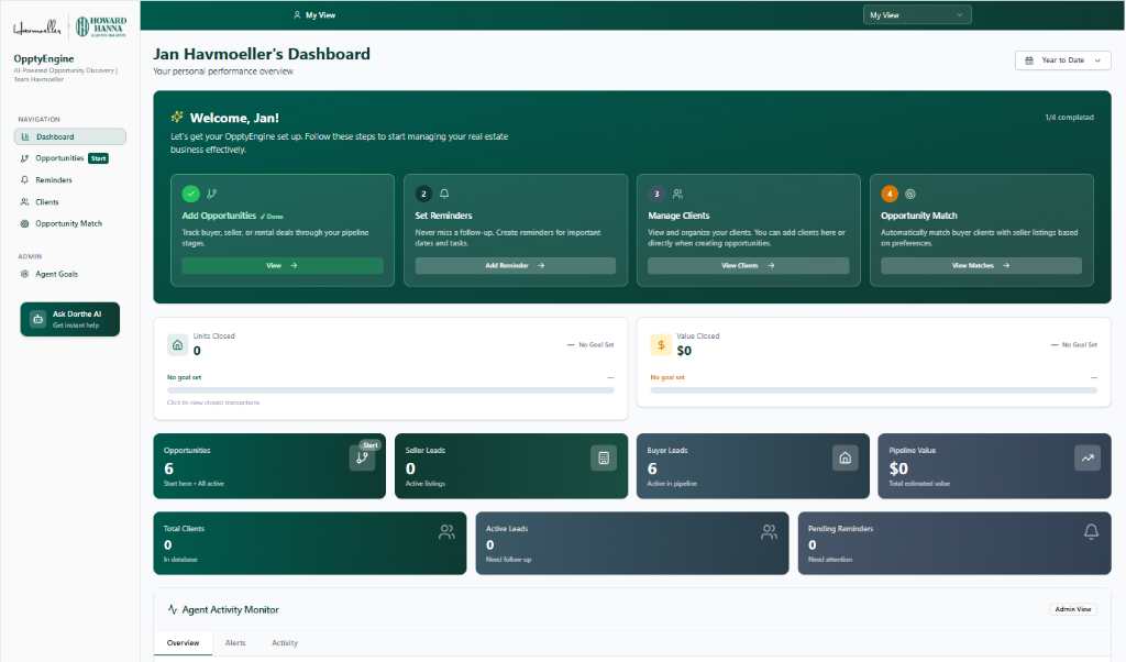 OpptyEngine Client Platform