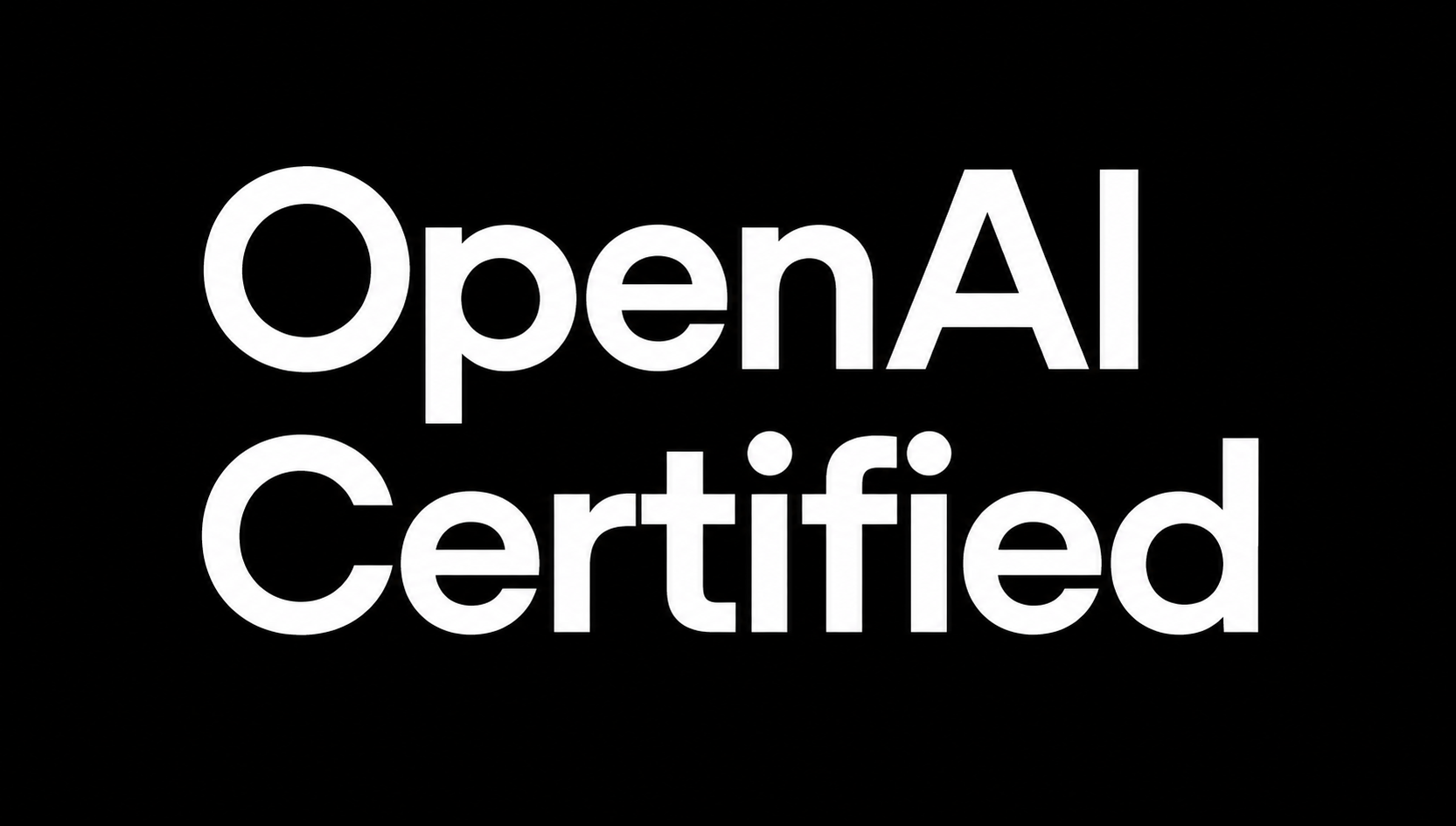 Selo OpenAI Certified