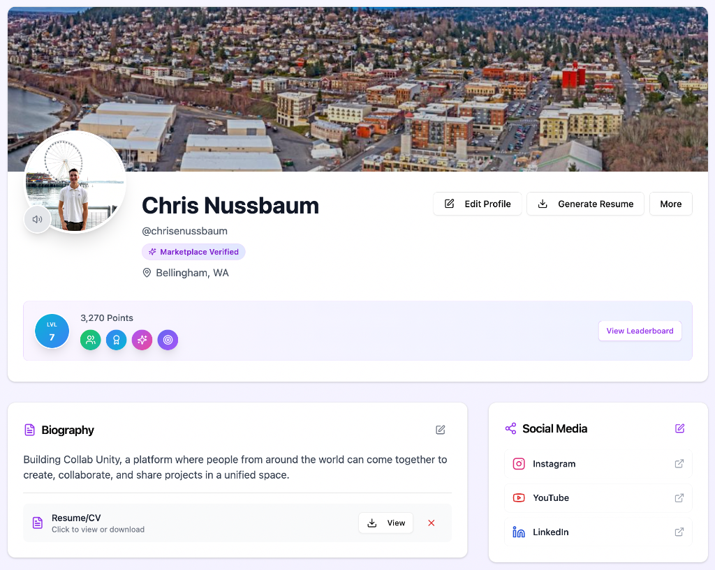 Build a portfolio that speaks for itself.