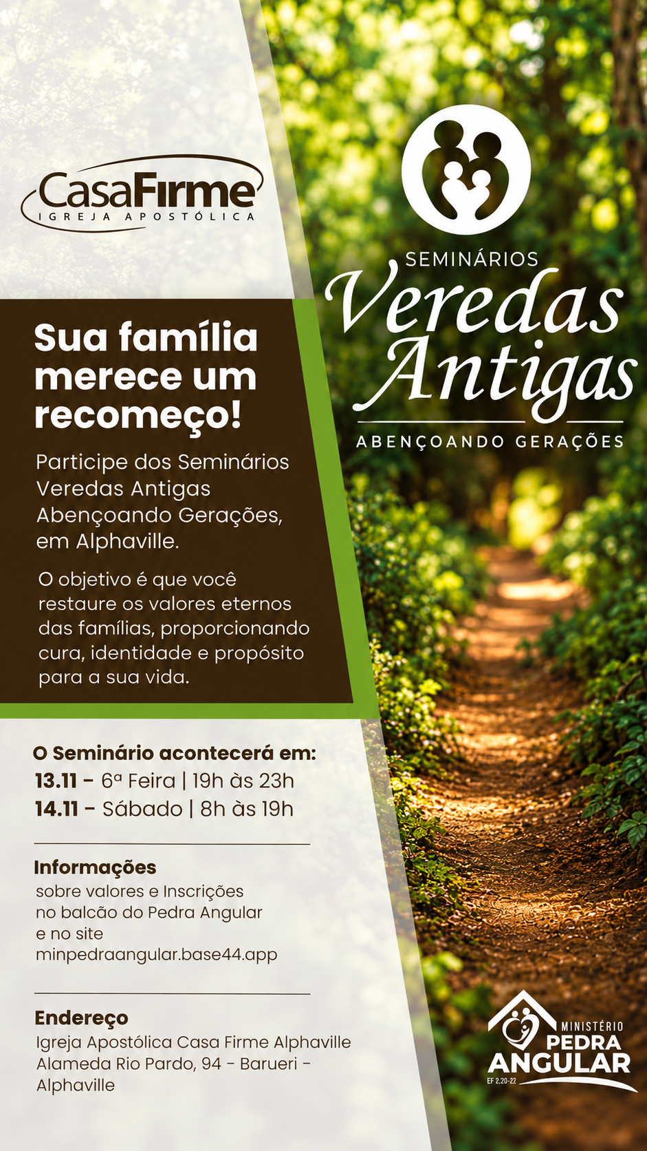 Seminário Veredas Antigas