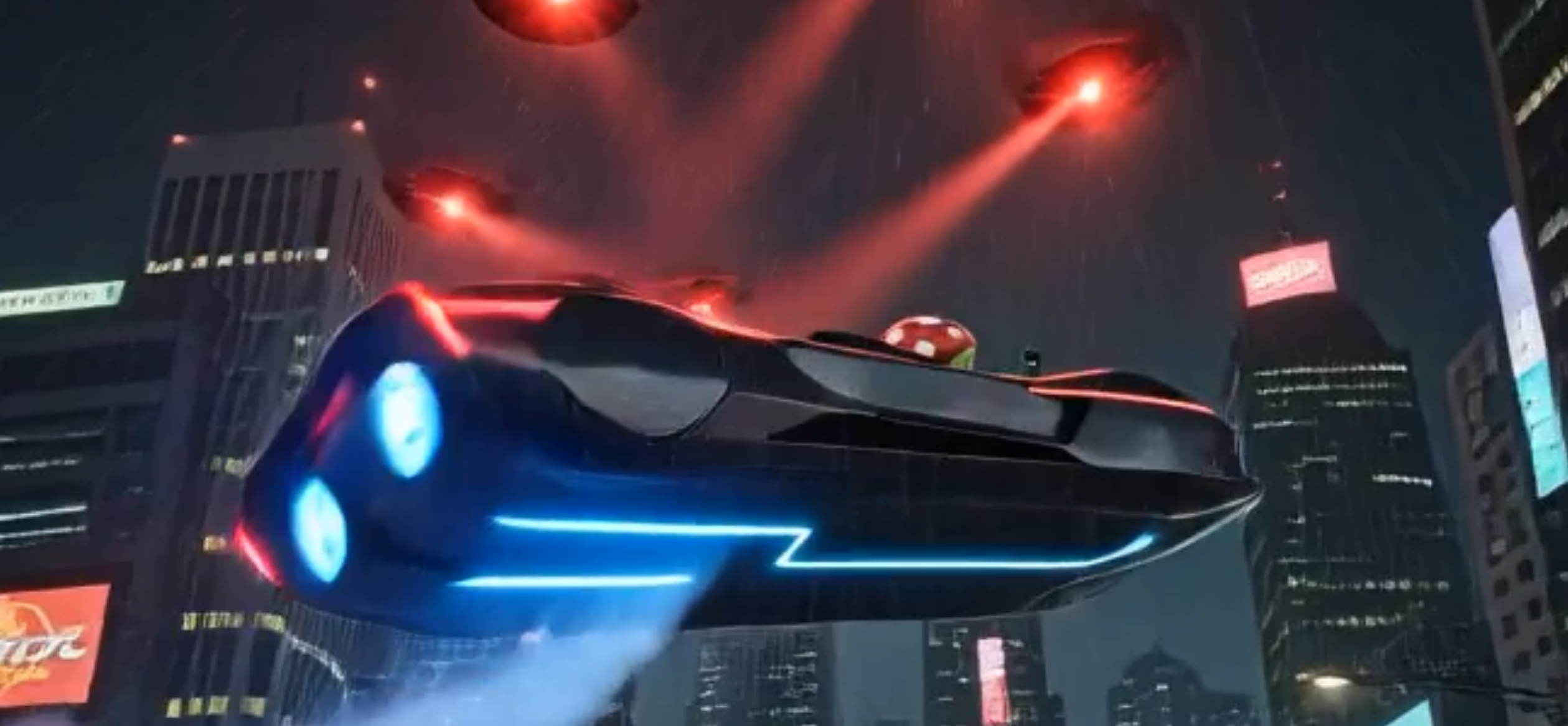 Hover Car Chase