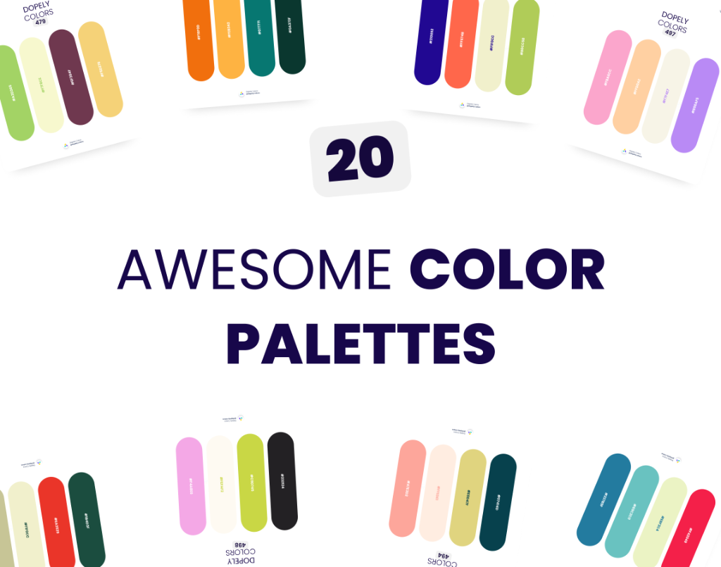 20 Awesome Color Palettes of June 2026