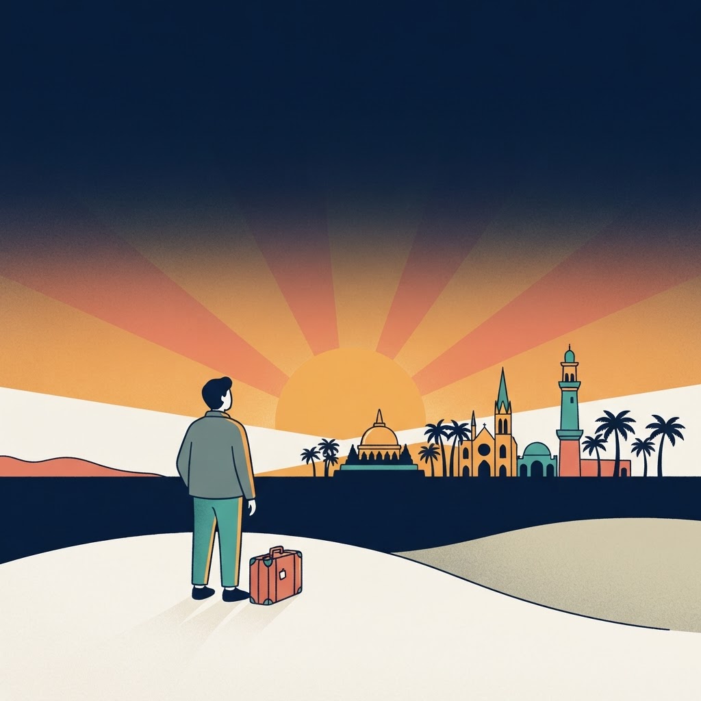 CultureCompass travel illustration