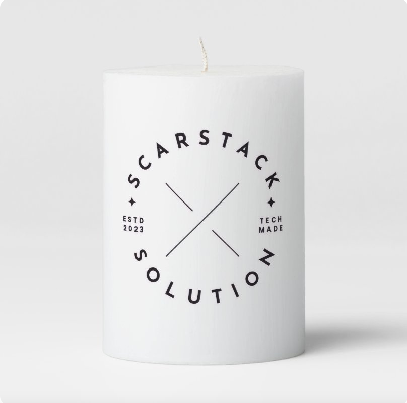 Scarstack Signature Candle