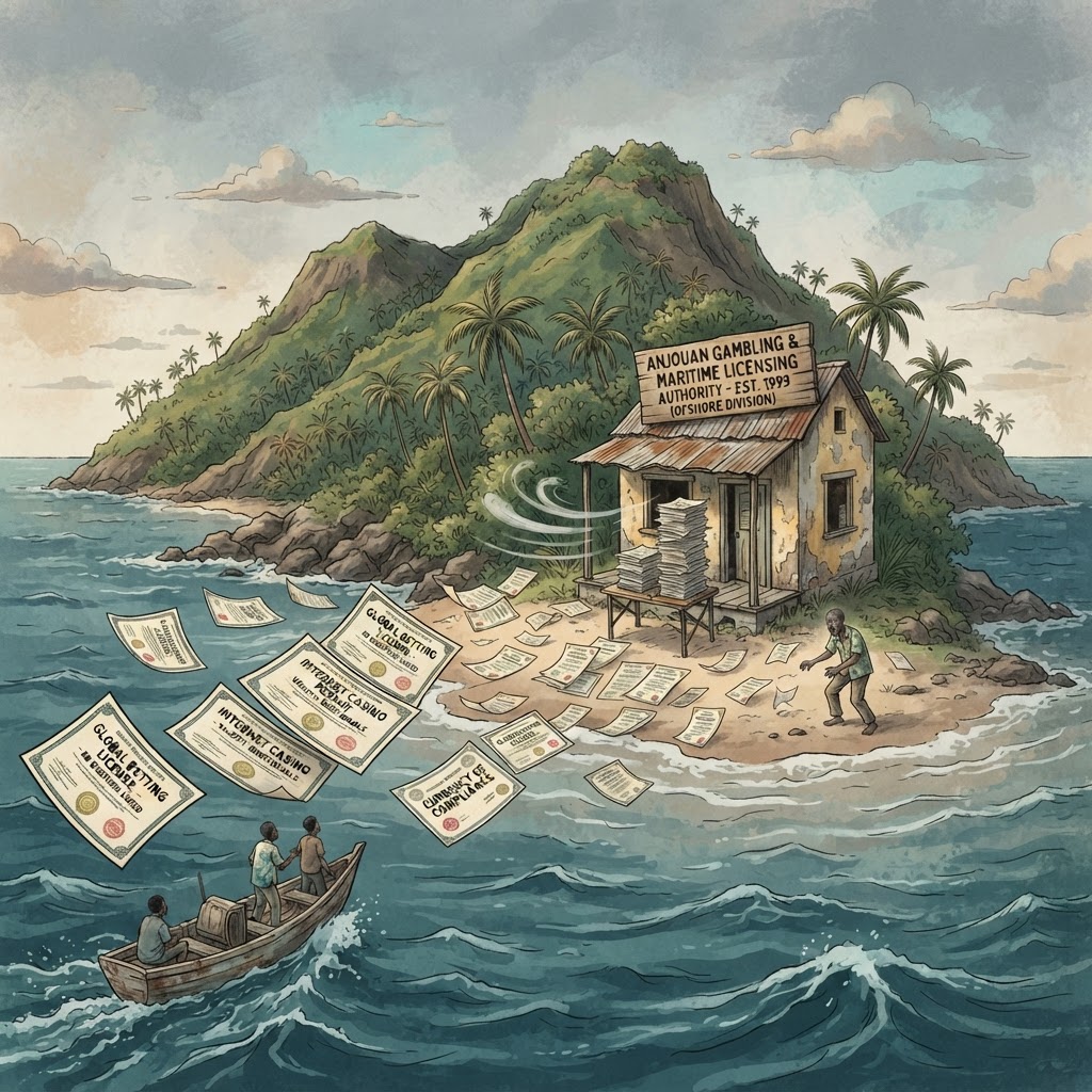 Anjouan: The Bottom of the Barrel of Online Gaming Licensing — And Why It's No Different Than Costa Rica or Panama