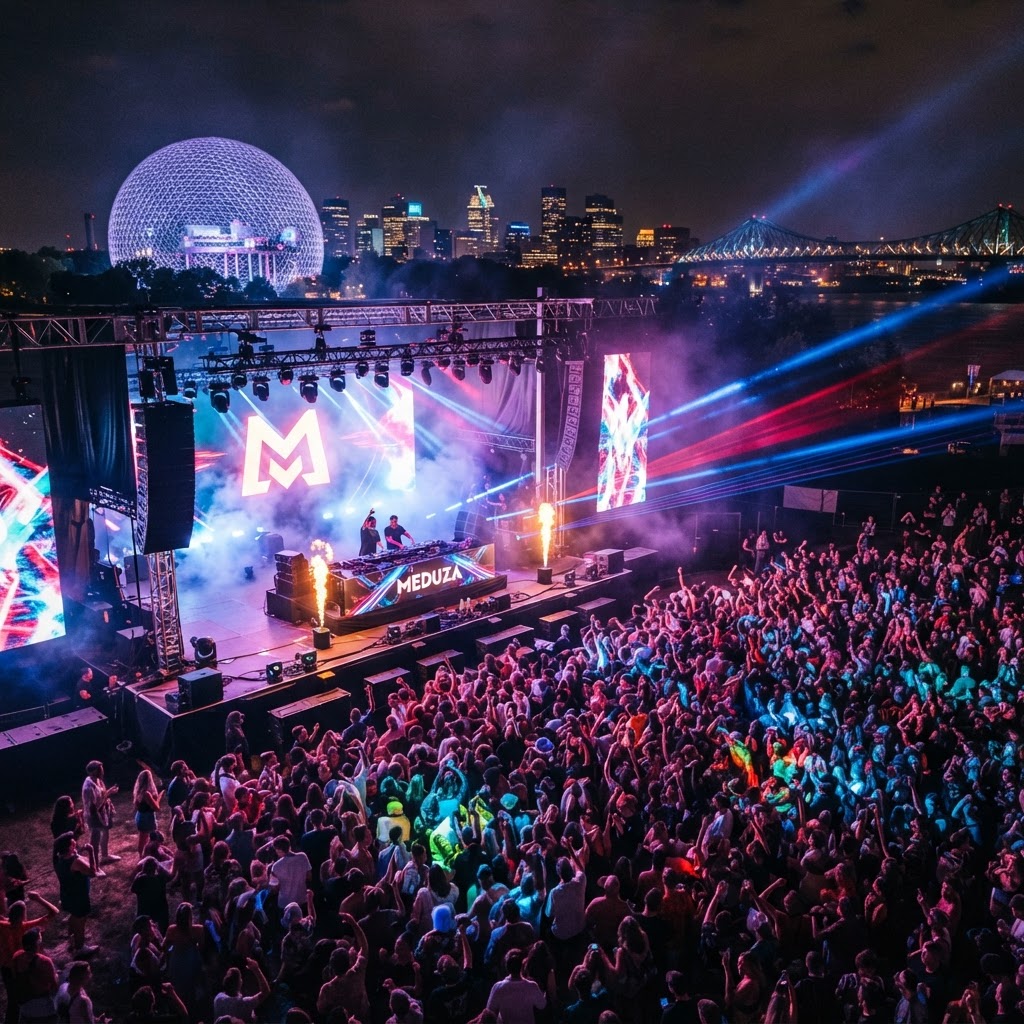 MEDUZA at Parc Jean-Drapeau