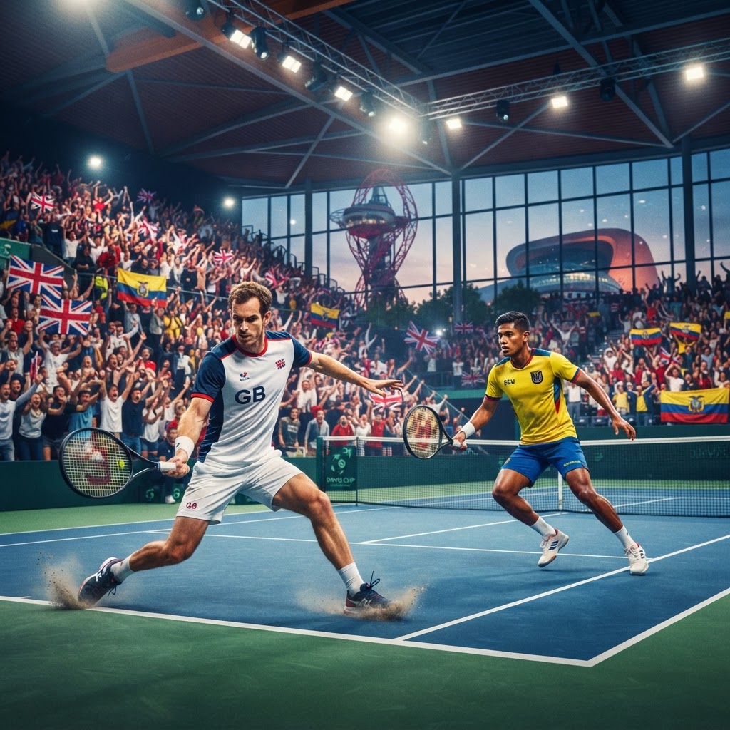 GB vs Ecuador: Davis Cup - 2nd Round Qualifiers