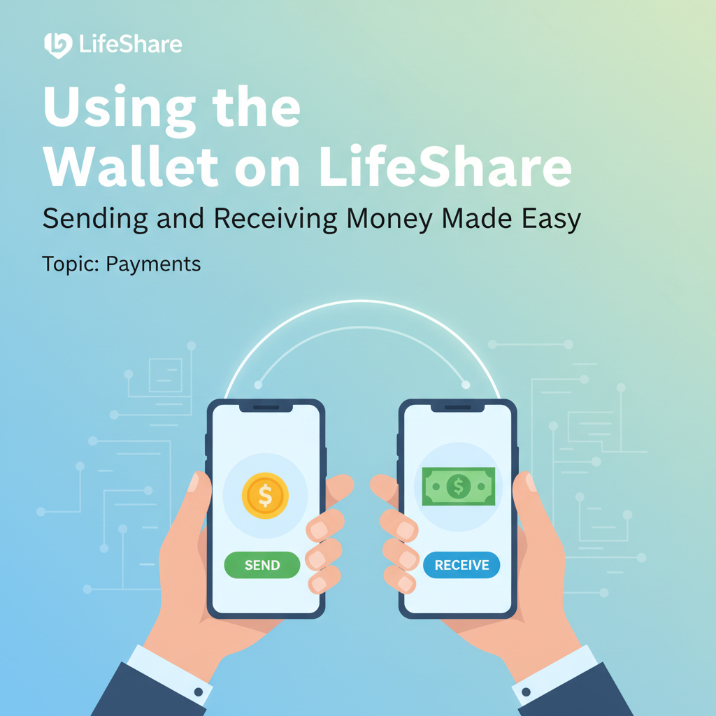 Using the Wallet on LifeShare: Sending and Receiving Money Made Easy