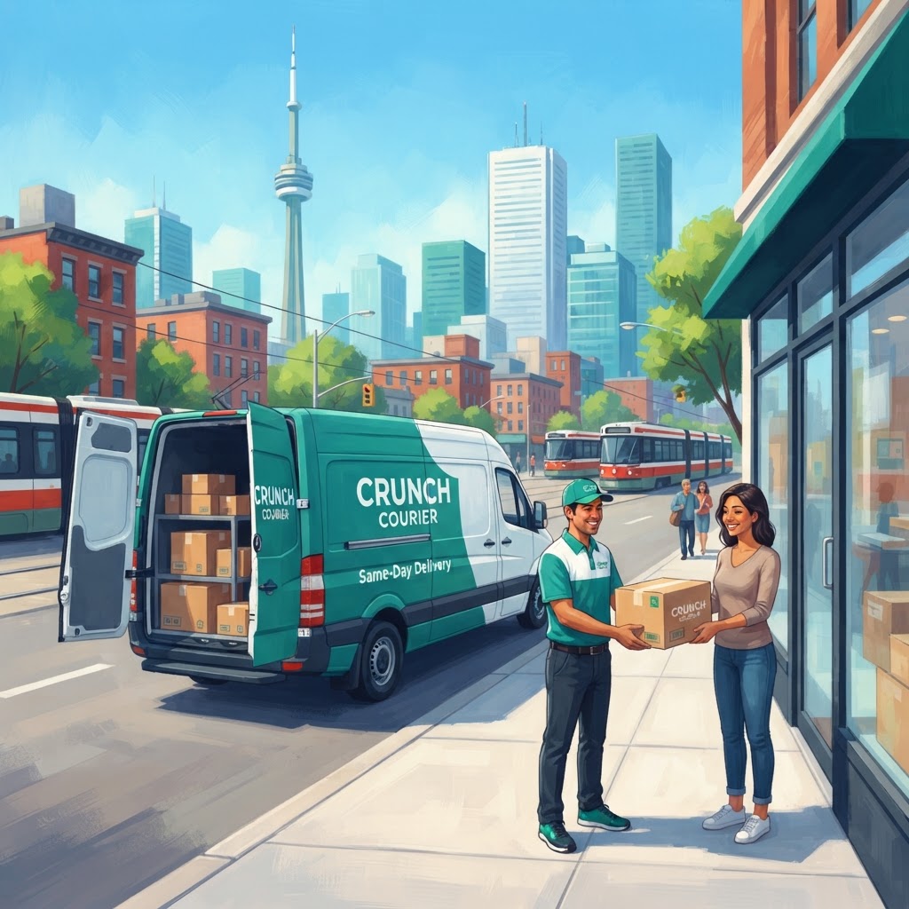Beyond the Hub: Why GTA Businesses Are Ditching National Carriers for Local Couriers - Crunch Courier Blog