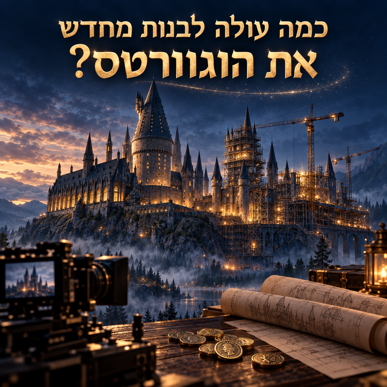 🪄 כמה עולה לבנות מחדש את הוגוורטס?