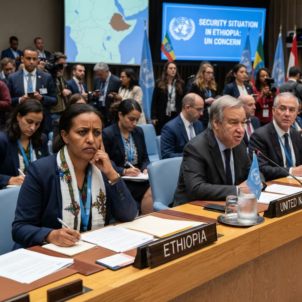 UN concerned over security in Ethiopia