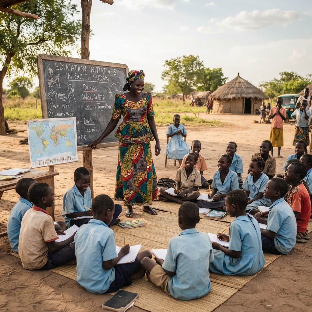 Education initiatives in South Sudan