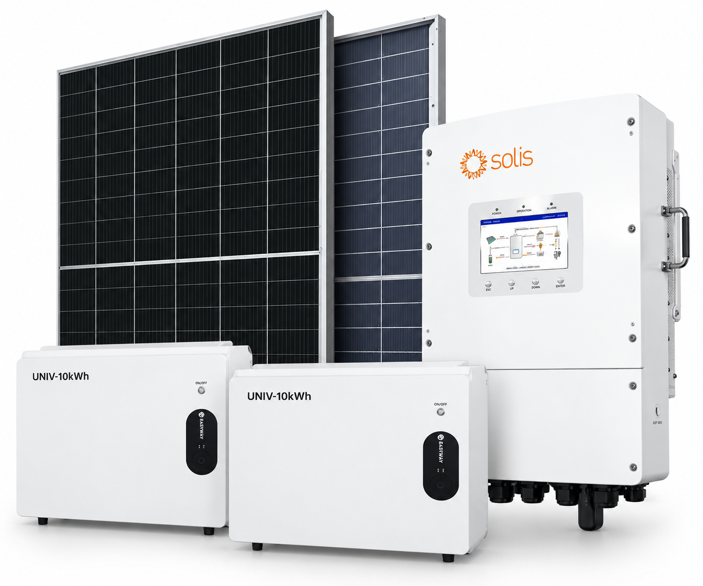 Φωτοβολταϊκό Σύστημα 10 kWp με Μπαταρία 20 kWh