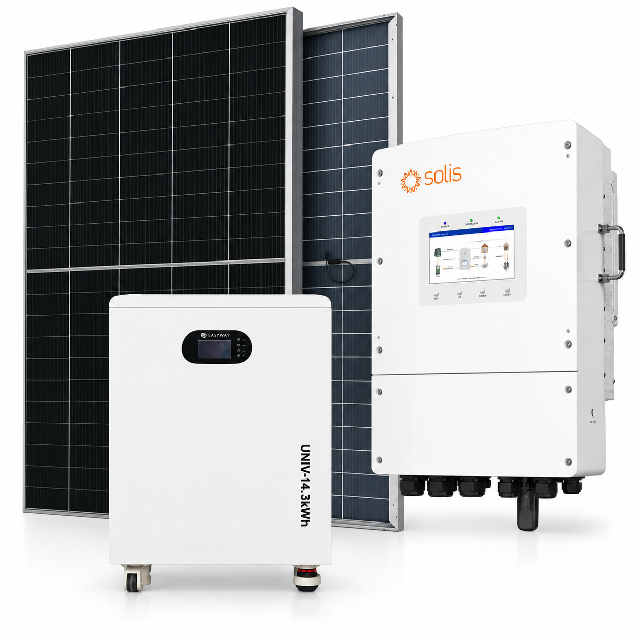 Φωτοβολταϊκό Σύστημα 7,5 kWp με Μπαταρία 14,3 kWh