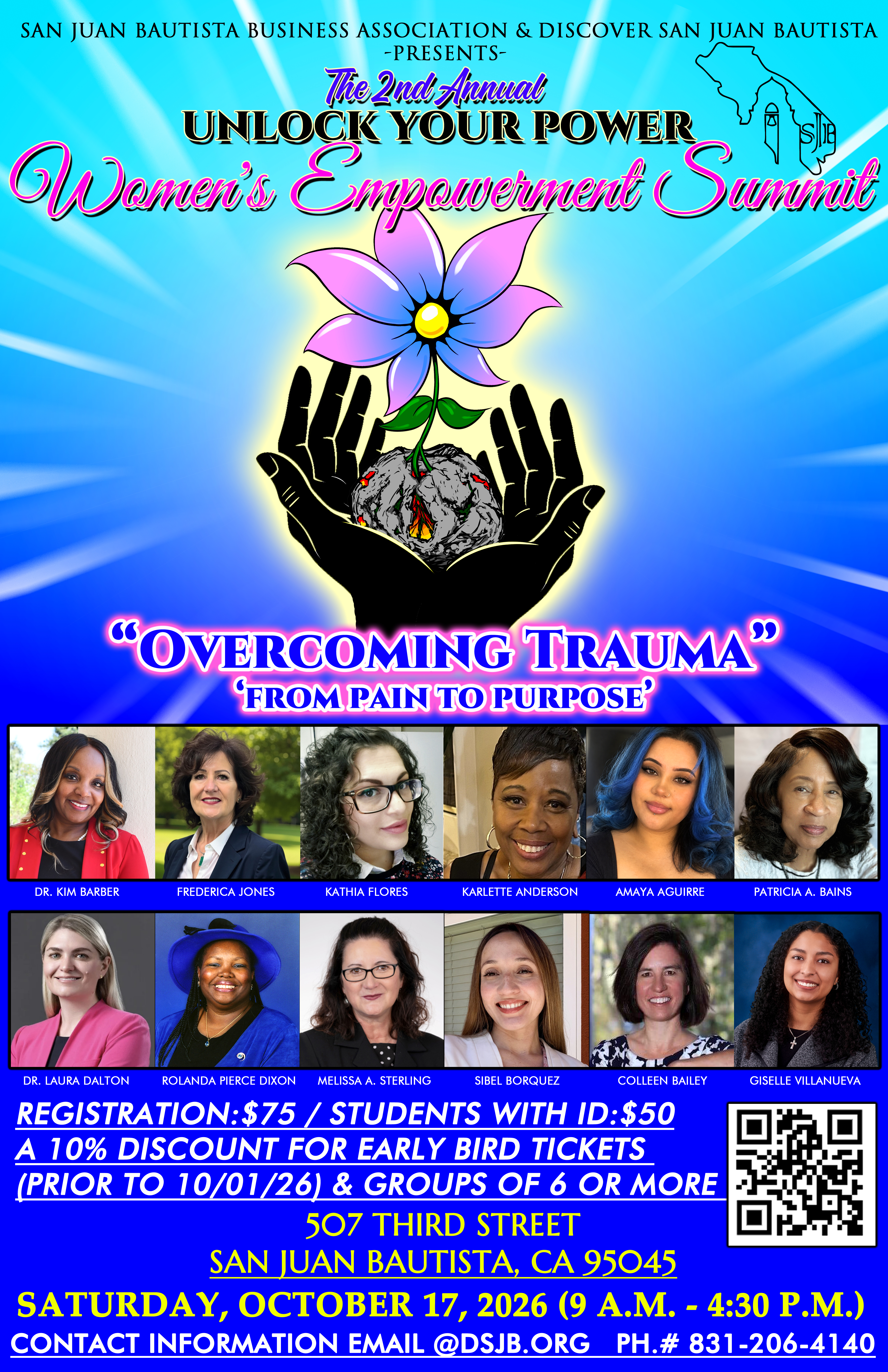 2nd Annual Unlock Your Power Women's Empowerment Summit — Overcoming Trauma: From Pain to Purpose