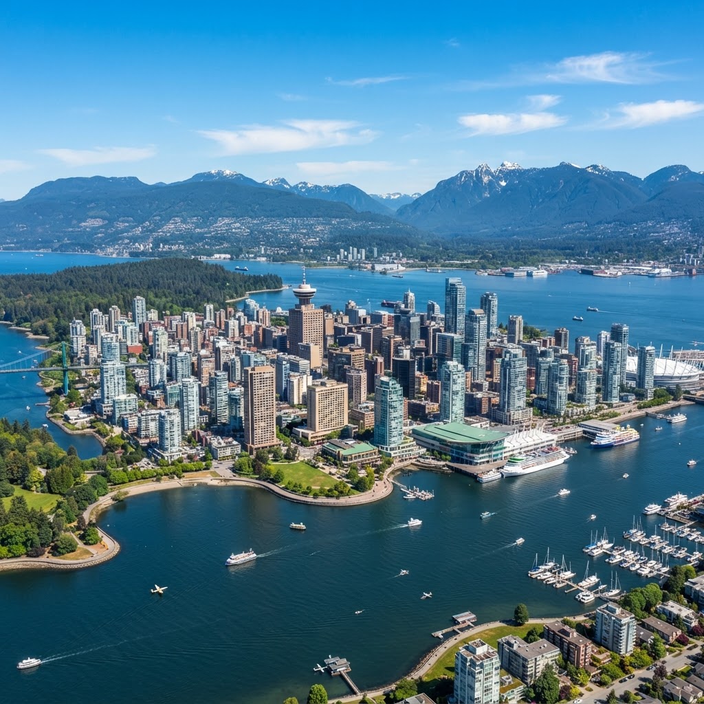 Vancouver skyline
