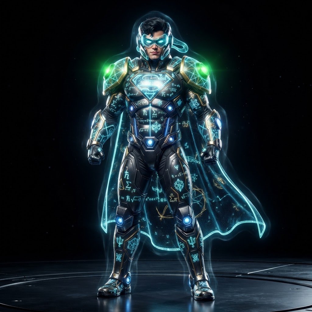 Quantum Superboy Anti-Kryptonite Armor