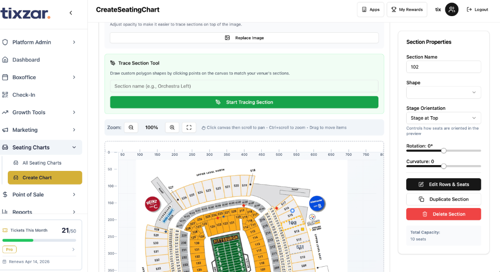 Seating Chart Builder