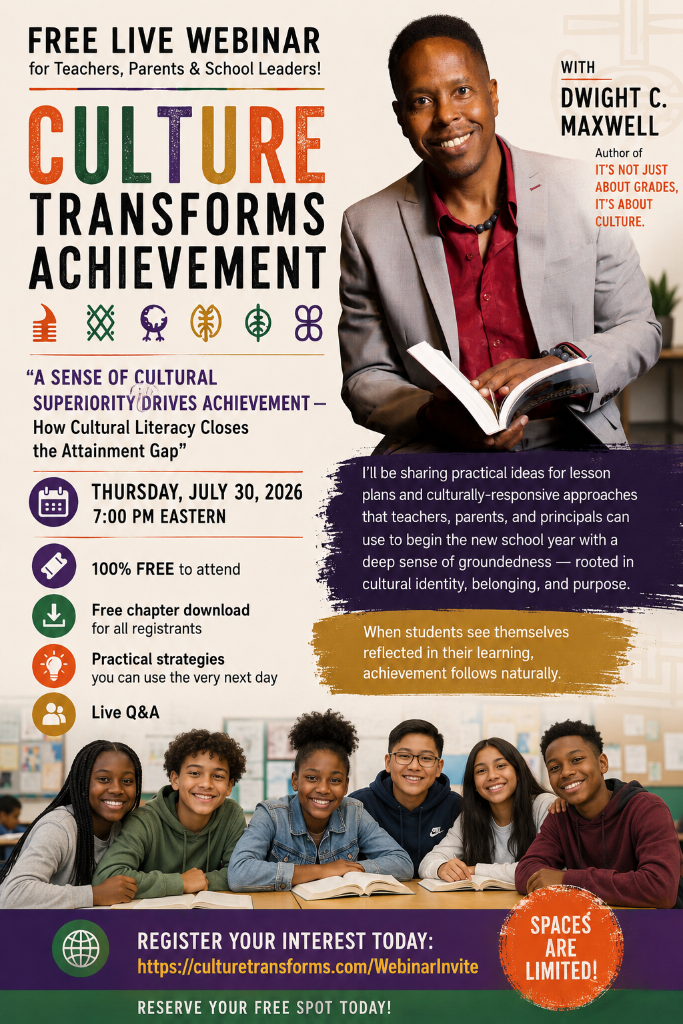 Webinar Flyer — A Sense of Cultural Superiority Drives Achievement