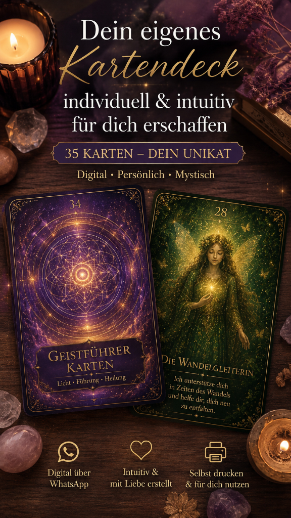 Dein eigenes Kartendeck – individuell & intuitiv
