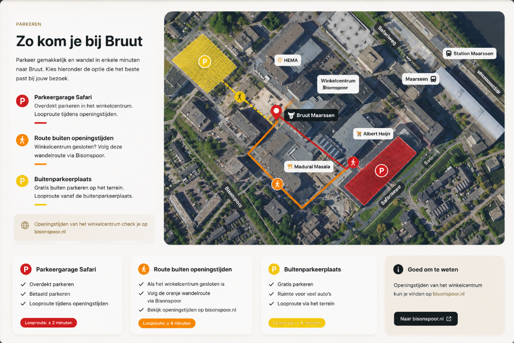 Parkeerkaart Bruut Maarssen