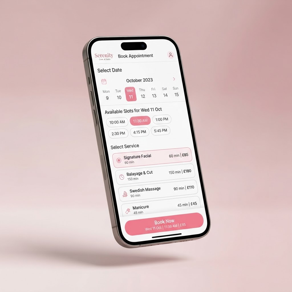 Clinic & booking platform