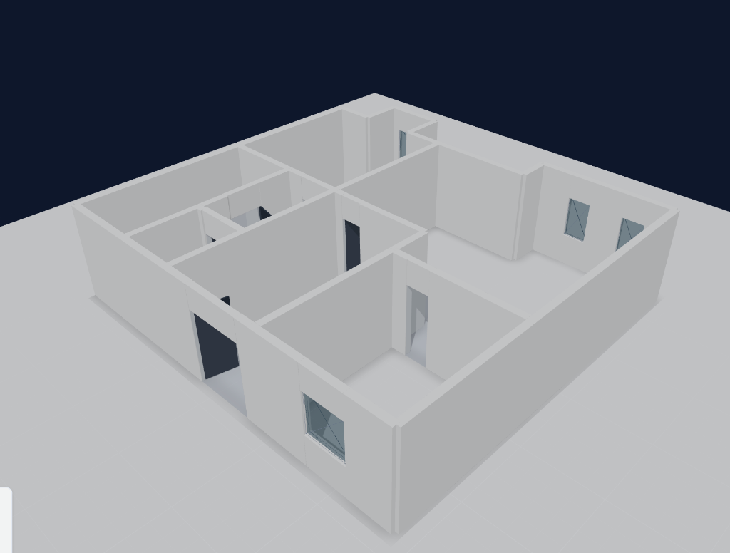 3D Floorplan Model Preview