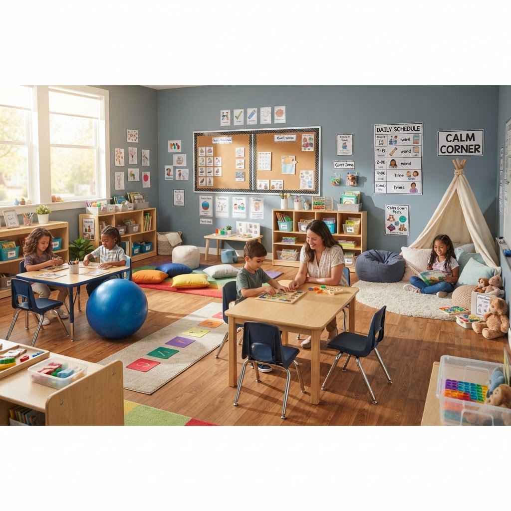 Creating a Sensory-Friendly Classroom Environment for Special Education