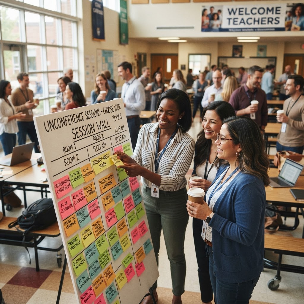 Edcamps: Why Teacher-Led "Unconferences" Work