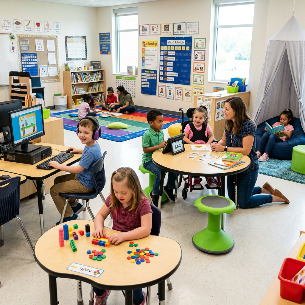 Differentiated Instruction: Managing Diverse Learning Needs in One Special Education Classroom