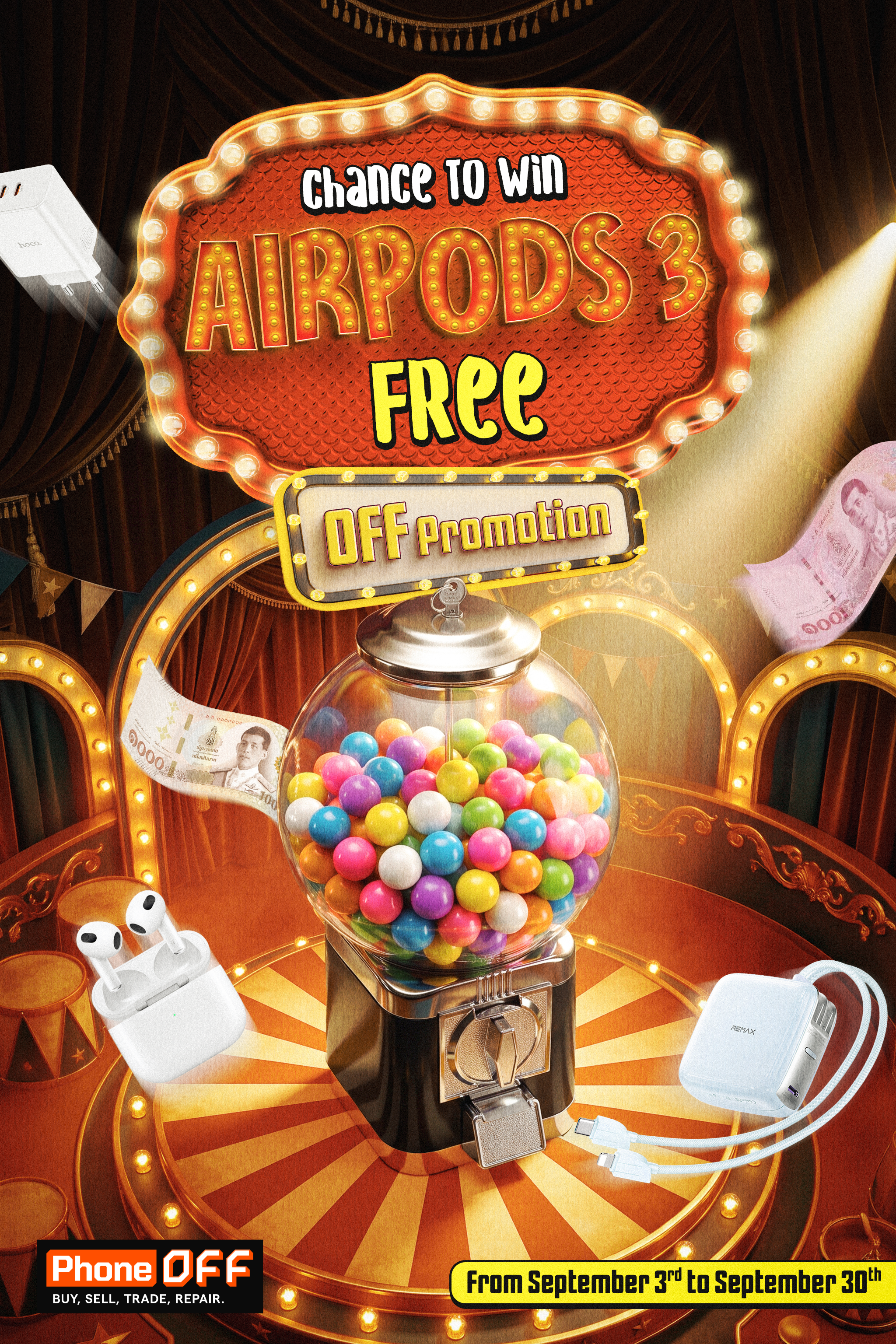 OFF Promotion - Chance to win AirPods 3 Free